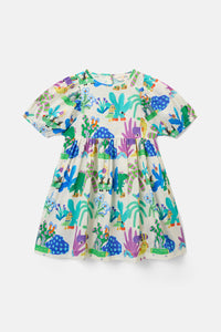 Gorman NZ - Hidden Driver Kids Dress - cream