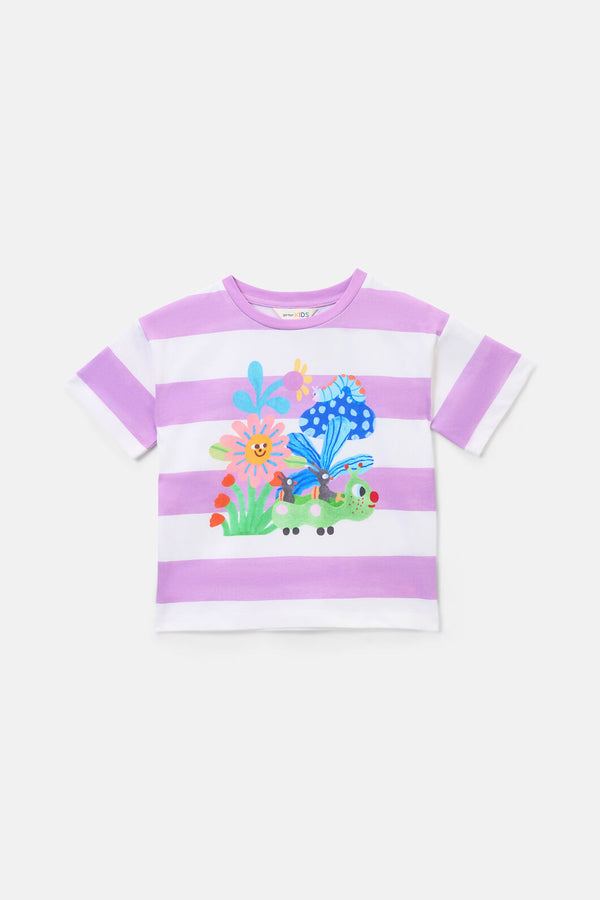 Gorman NZ - Driver Stripe Kids T-Shirt - multi