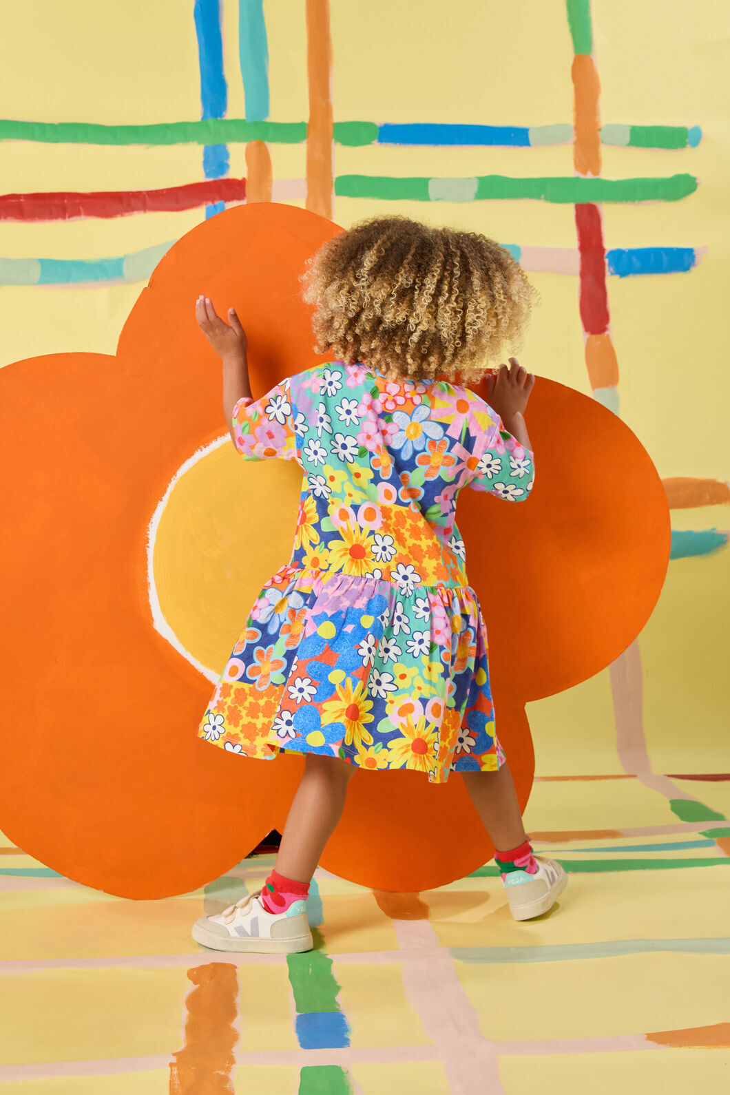 Gorman NZ - Patchy Floral Kids Dress - multi