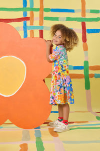 Gorman NZ - Patchy Floral Kids Dress - multi