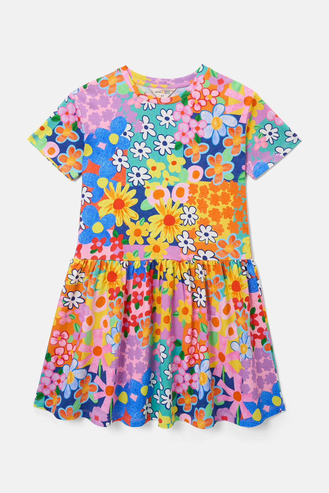 Gorman NZ - Patchy Floral Kids Dress - multi