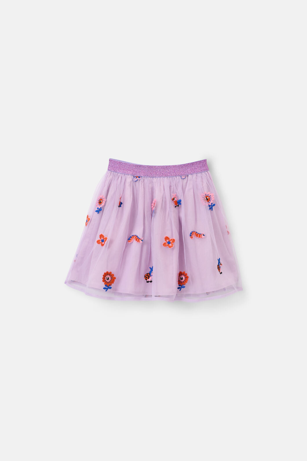 Gorman NZ - Hyper Embroidery Kids Skirt - lilac