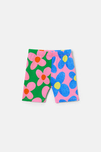 Gorman NZ - Spliced Floral Kids Bike Short - multi