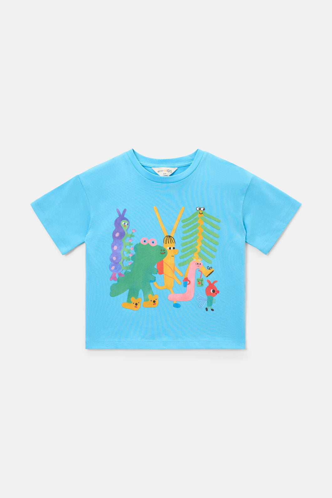Gorman NZ - Walking Mates Kids T-Shirt - blue