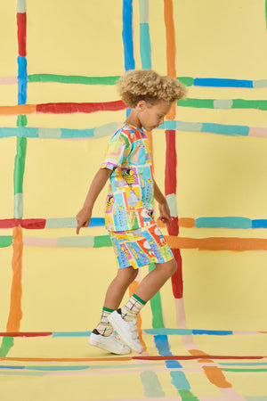Gorman NZ - Believe Patch Kids Shorts - multi