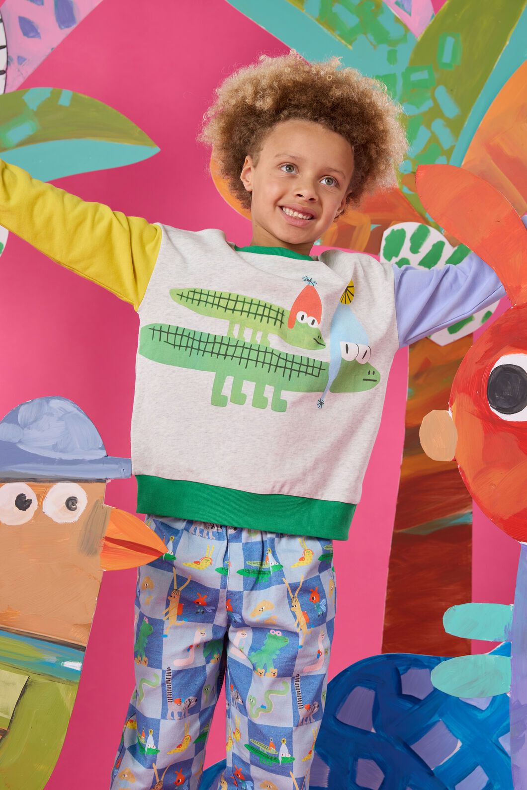 Gorman NZ - Snappy Kids Sweater - multi