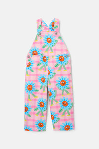 Gorman NZ - Walking Daisy Kids Overalls - pink