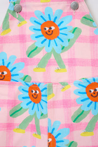 Gorman NZ - Walking Daisy Kids Overalls - pink