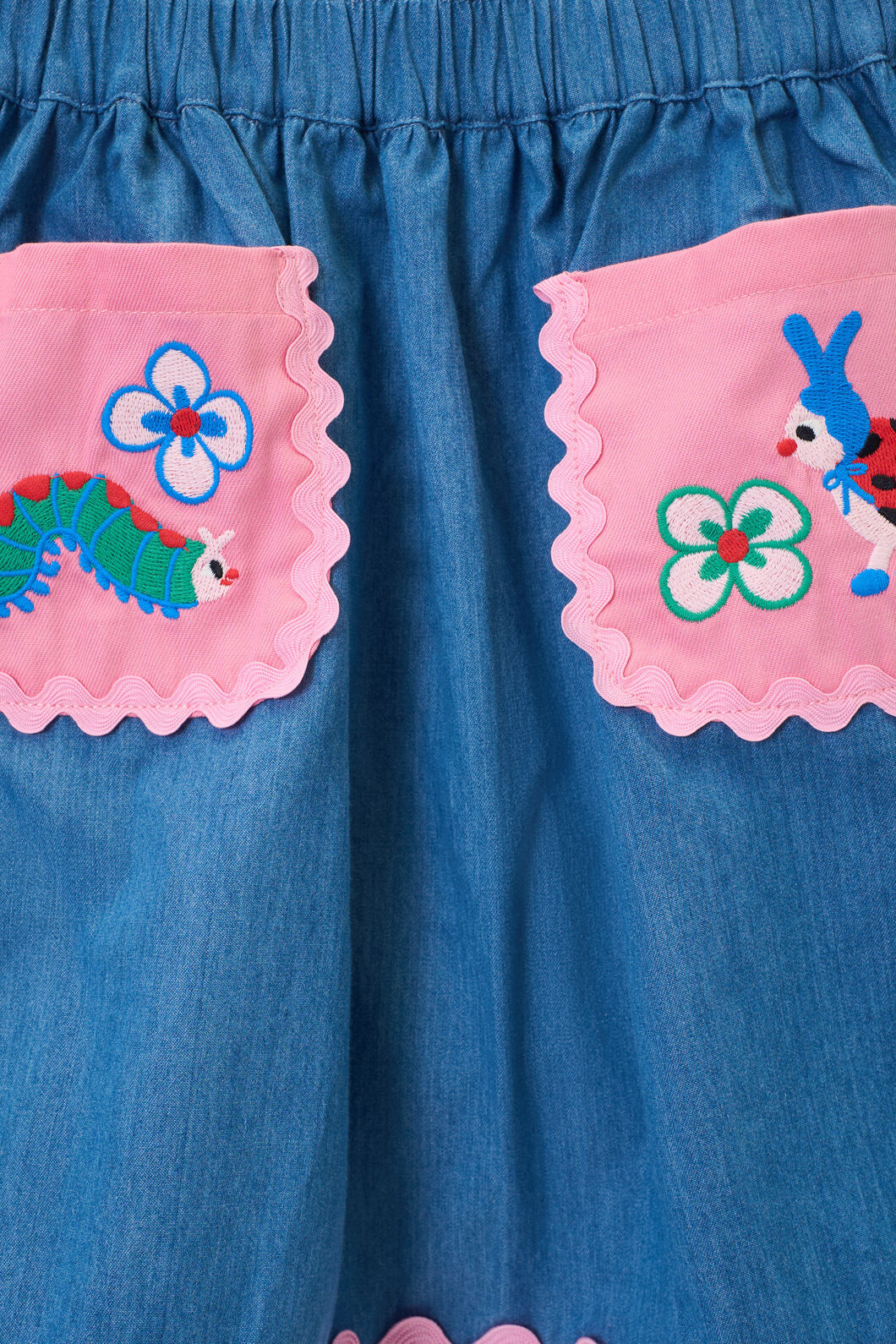 Gorman NZ - Hyper Bugs Kids Denim Skirt - denim