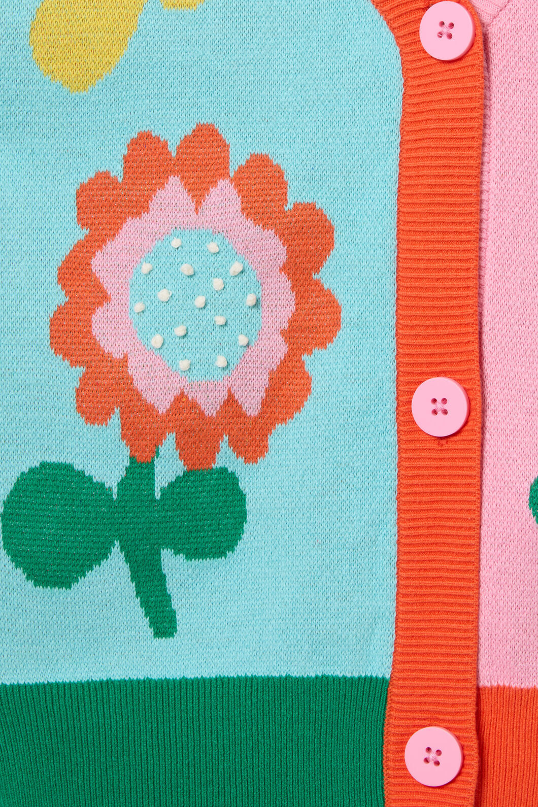 Gorman NZ - Geo Floral Kids Cardigan - multi