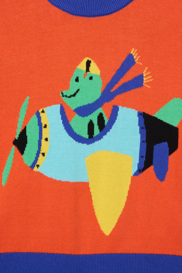 Gorman NZ - Flying Frogs Kids Knit - multi