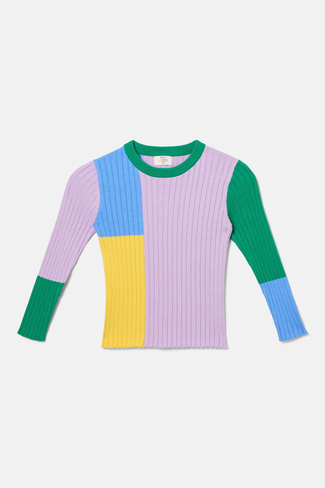 Gorman NZ - Colour Block Kids Knit Top - multi