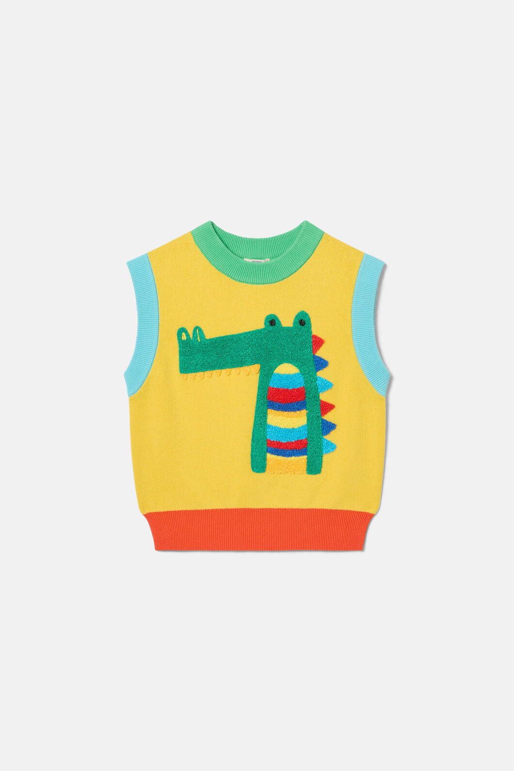 Gorman NZ - Crocco Kids Knit Vest - yellow