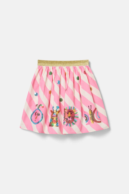 Gorman NZ - Gallery Sequin Kids Skirt - multi