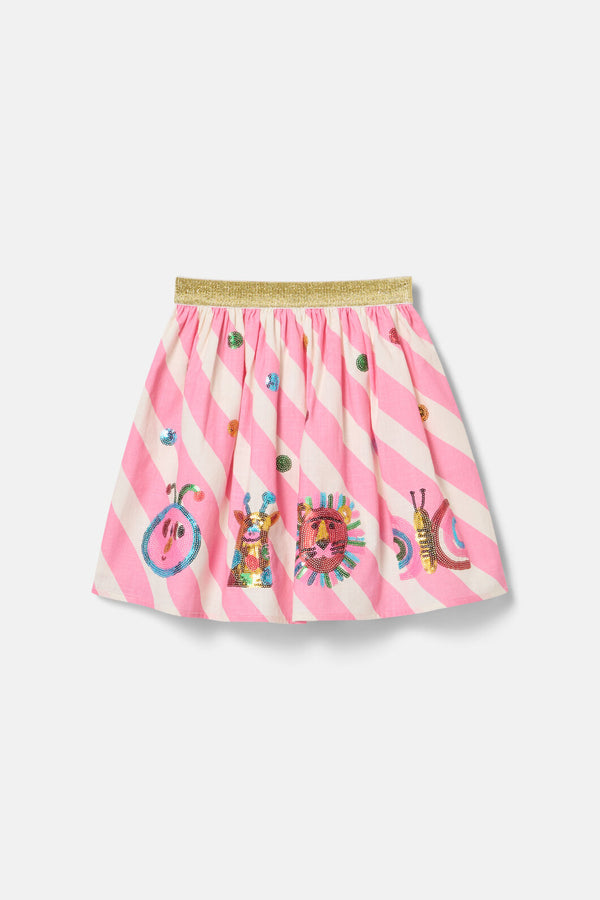 Gorman NZ - Gallery Sequin Kids Skirt - multi
