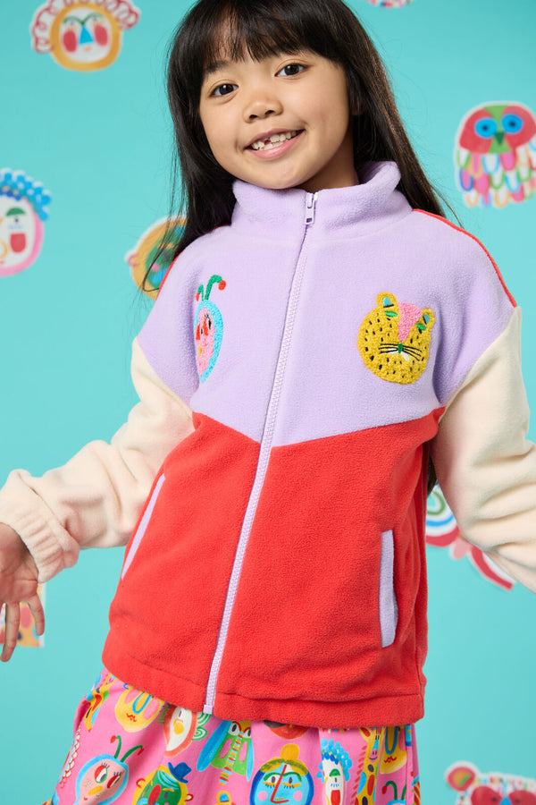 Gorman NZ - Gallery KidsPolarFleece Jacket - multi
