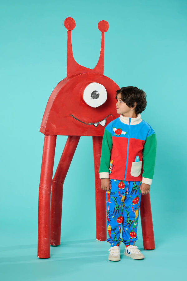 Gorman NZ - Monsters KidsPolarFleeceJacket - multi