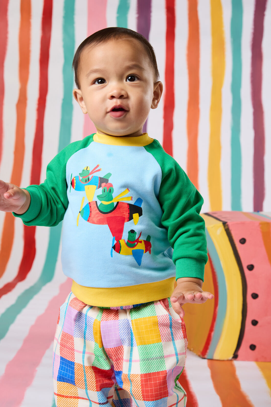 Gorman NZ - Froggies Baby Sweater - multi