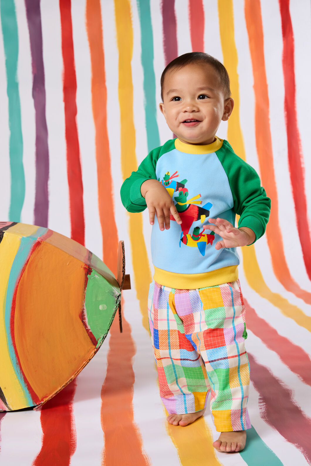 Gorman NZ - Froggies Baby Sweater - multi