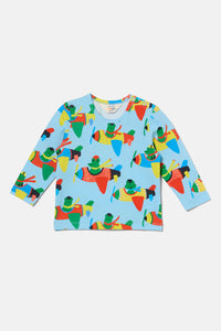 Gorman NZ - Flying Frogs Baby T-Shirt - blue