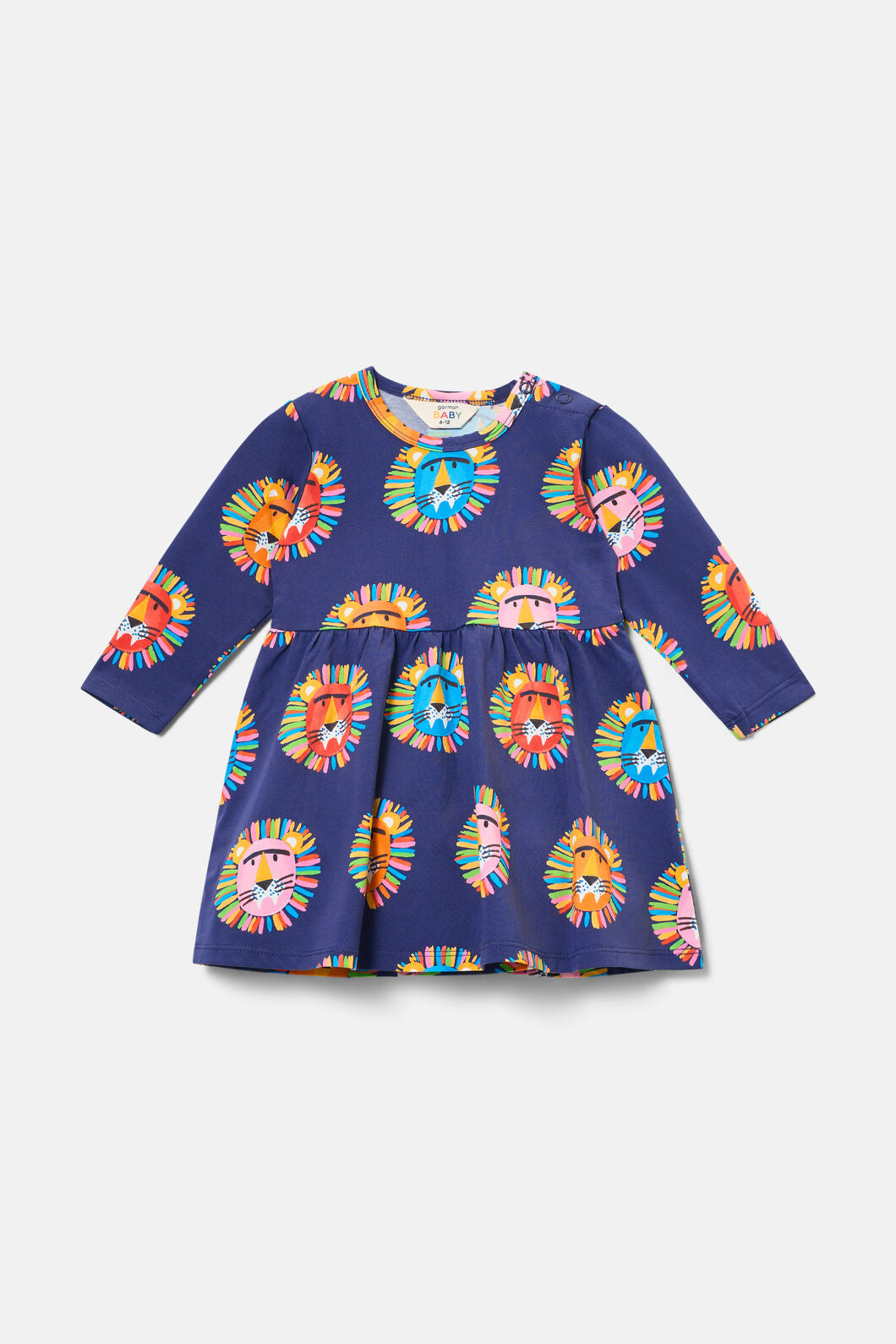 Gorman NZ - Lion Spot Baby Dress - navy