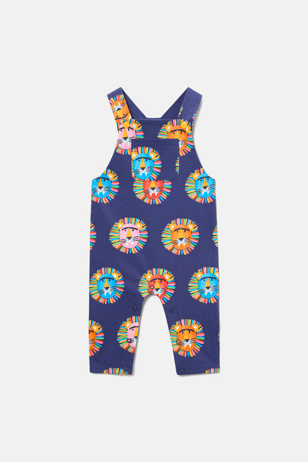 Gorman NZ - Lion Spot Baby Overalls - navy