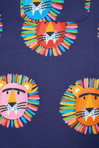 Gorman NZ - Lion Spot Baby Overalls - navy