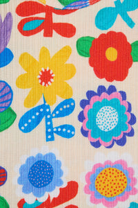 Gorman NZ - Geo Floral Baby T-Shirt - cream