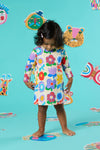 Gorman NZ - Geo Floral Baby Dress - cream