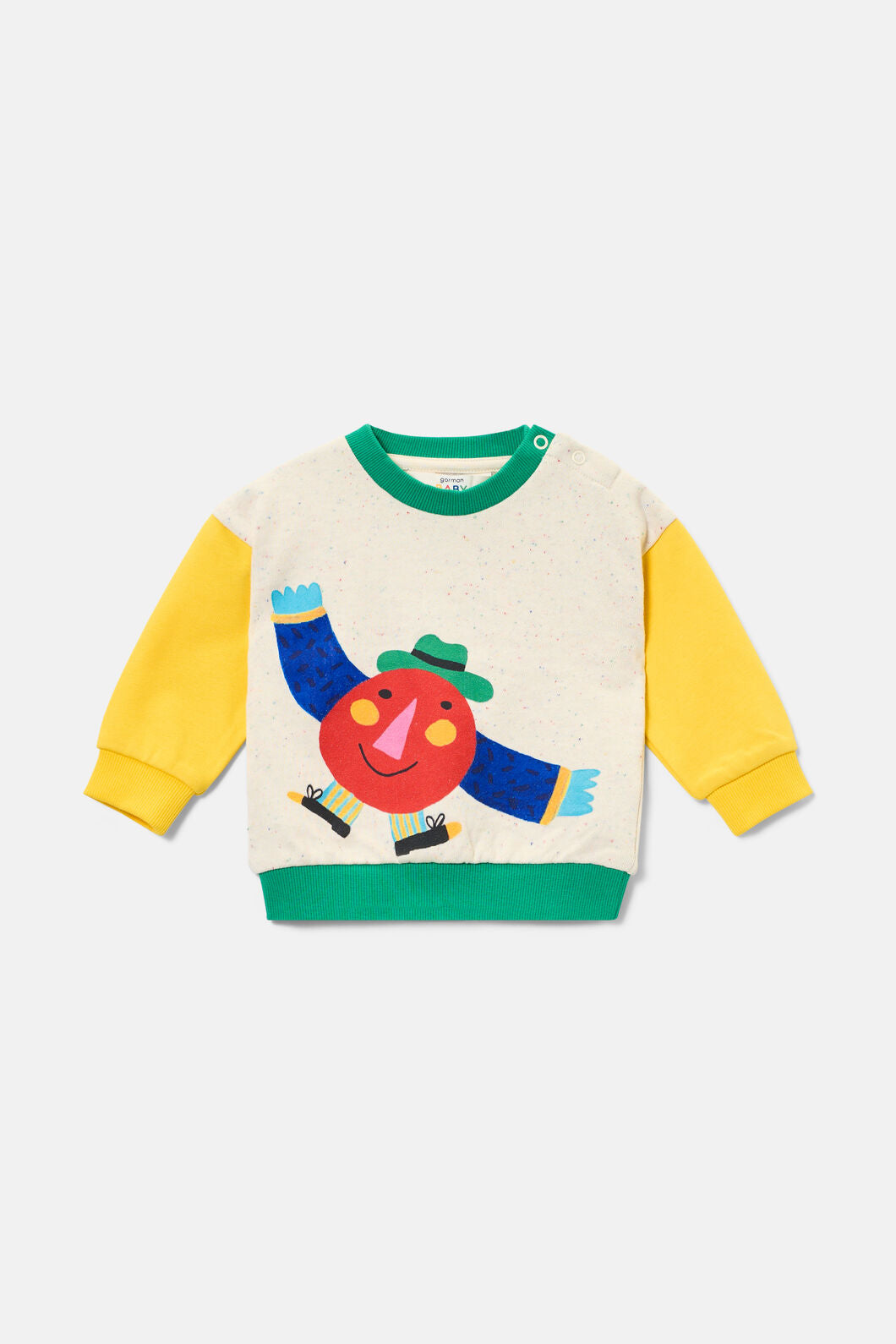 Gorman NZ - Happy Monster Baby Sweater - multi