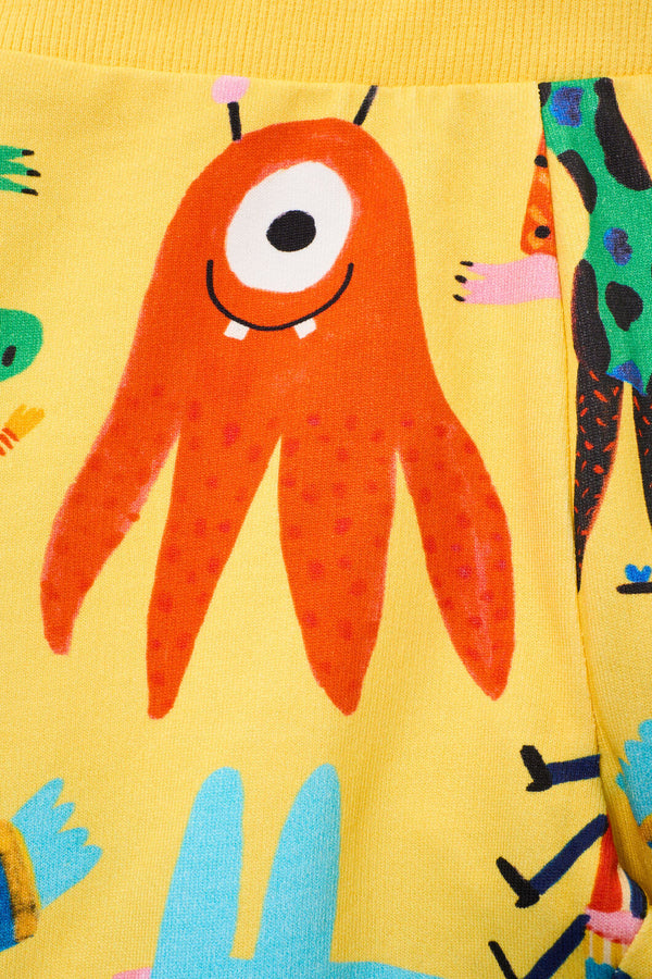 Gorman NZ - Monster Play Baby Track Pant - yellow