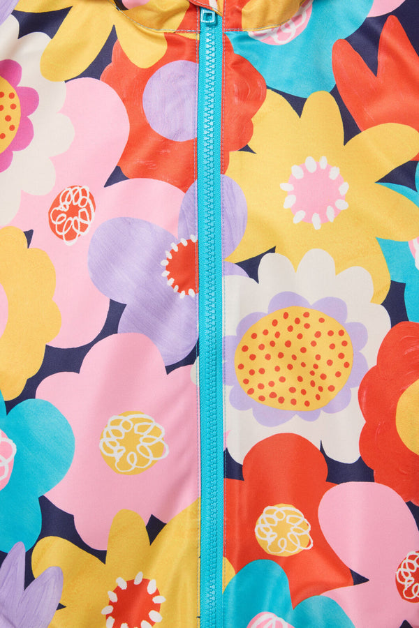 Gorman NZ - Geo Floral Kids Raincoat - multi