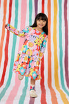 Gorman NZ - Geo Floral Kids Dress - multi
