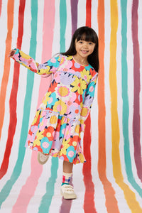 Gorman NZ - Geo Floral Kids Dress - multi