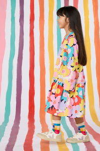 Gorman NZ - Geo Floral Kids Dress - multi