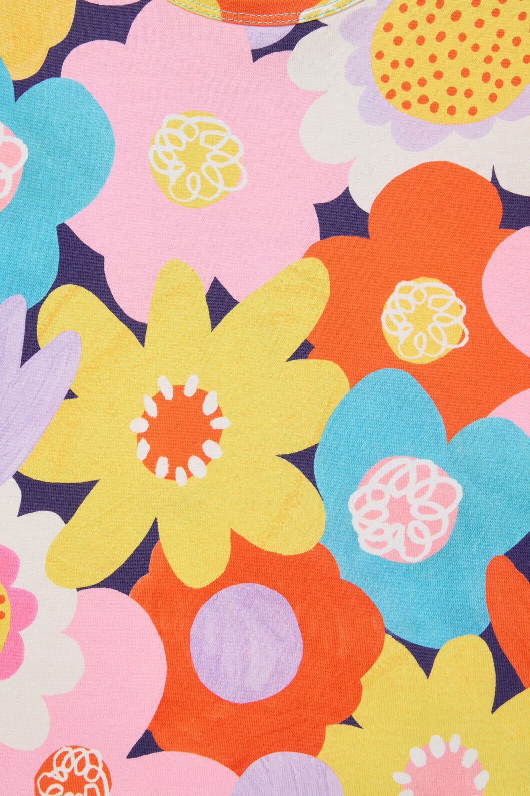 Gorman NZ - Geo Floral Kids L/S T-Shirt - multi