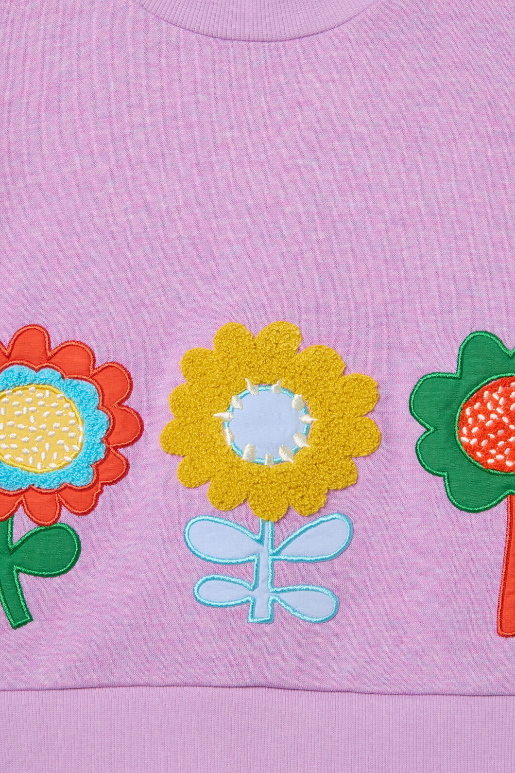 Gorman NZ - Applique Floral Kids Sweater - pink