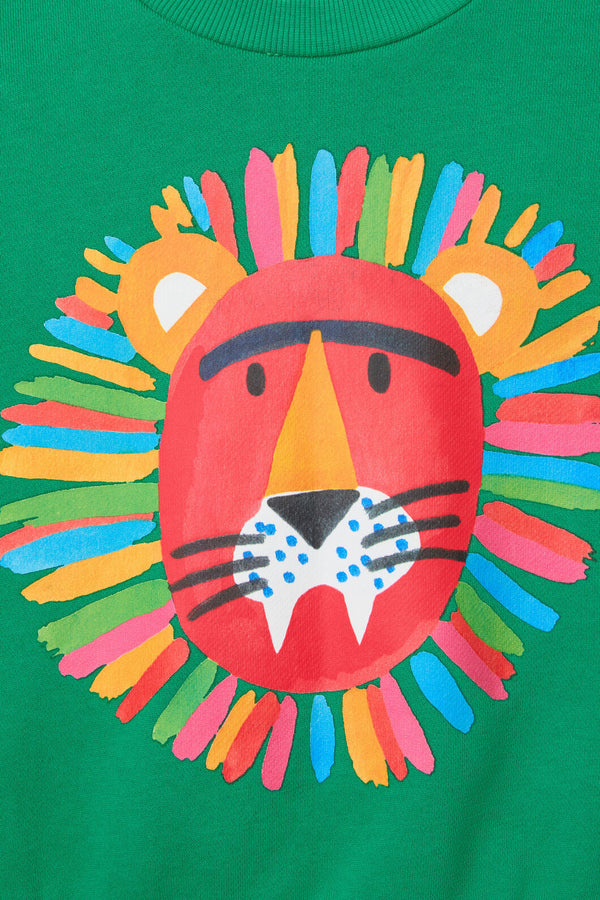 Gorman NZ - Lion Kids Sweater - green