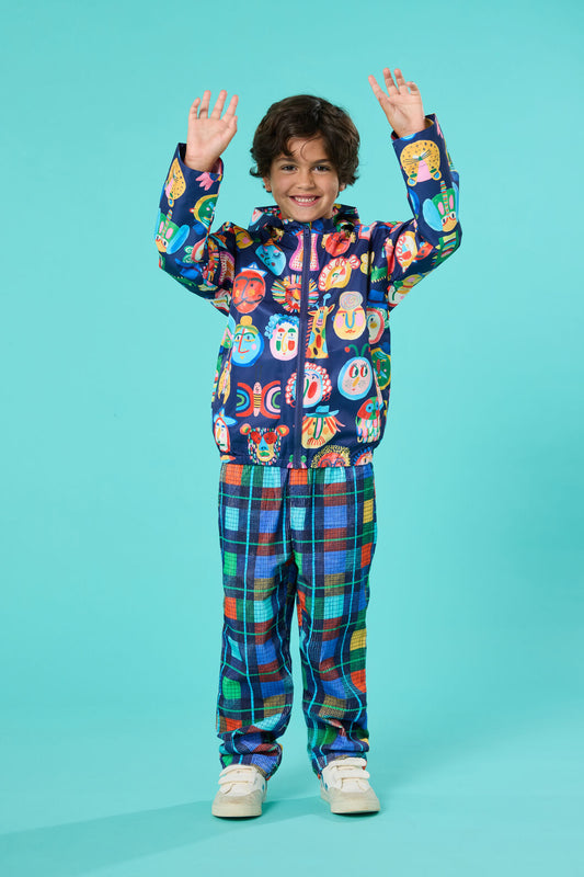 Gorman NZ - Gallery Kids Raincoat - navy