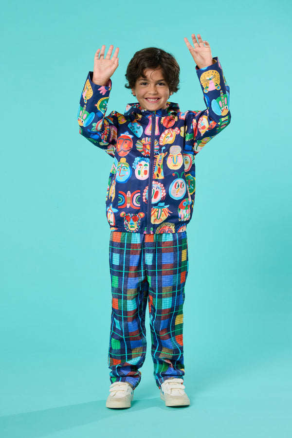 Gorman NZ - Gallery Kids Raincoat - navy