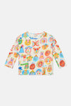 Gorman NZ - Gallery Kids L/S T-Shirt - cream