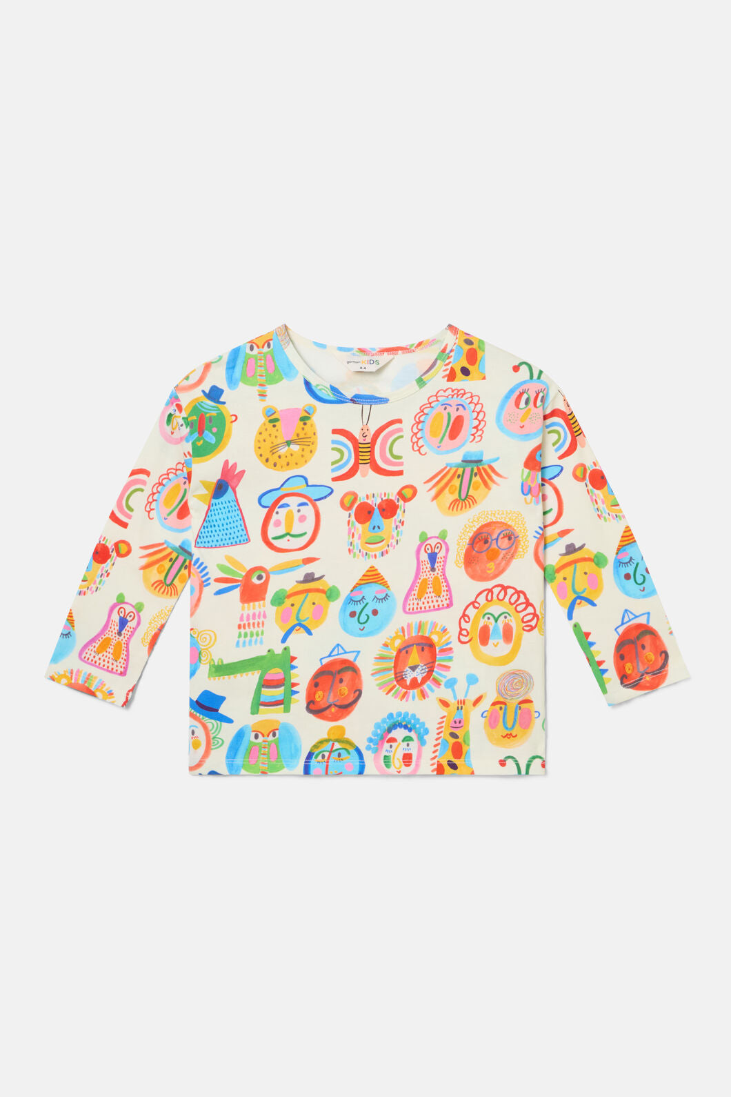 Gorman NZ - Gallery Kids L/S T-Shirt - cream