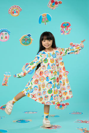 Gorman NZ - Gallery Kids Dress - cream