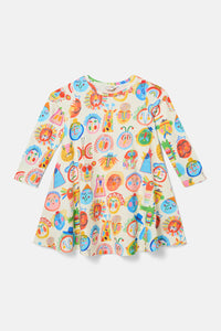 Gorman NZ - Gallery Kids Dress - cream