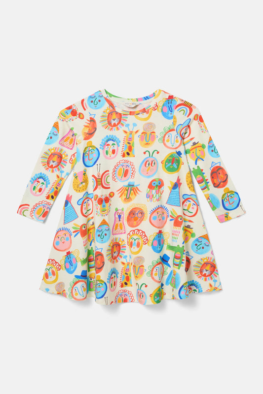 Gorman NZ - Gallery Kids Dress - cream