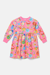 Gorman NZ - Gallery Kids Raglan Dress - pink
