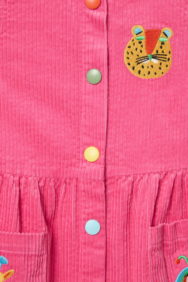 Gorman NZ - Gallery Kids Cord Pini Dress - pink