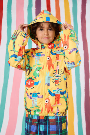 Gorman NZ - Monster Play Kids Raincoat - yellow