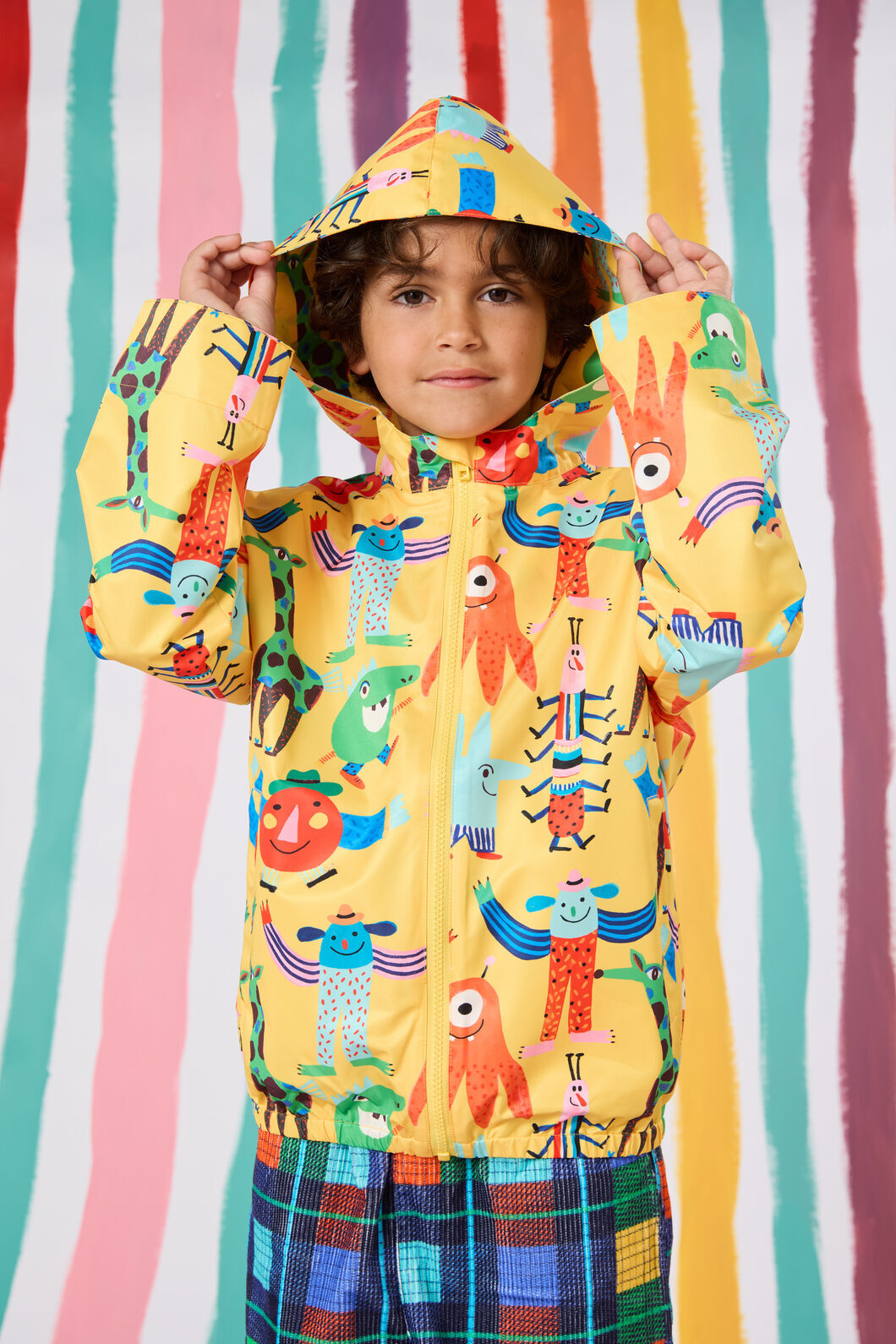 Gorman NZ - Monster Play Kids Raincoat - yellow