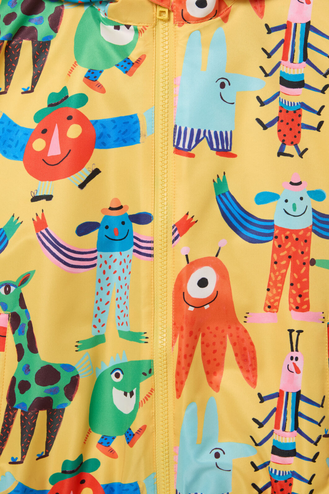 Gorman NZ - Monster Play Kids Raincoat - yellow